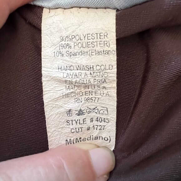 Exit of California Women's Size M Stretch Dark Brown Velvet Side Slit Maxi Skirt - Picture 8 of 8